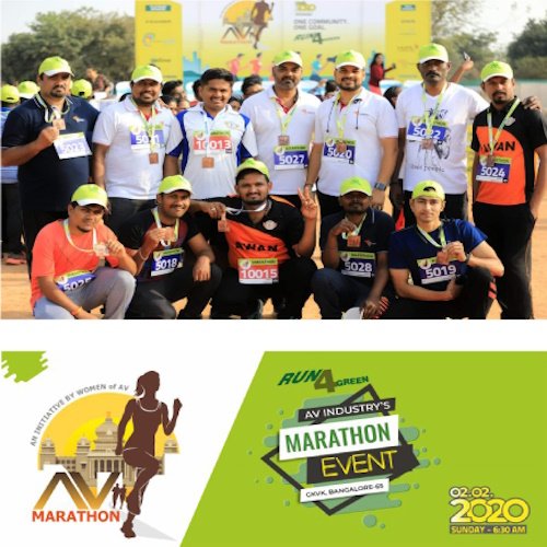 AV Industry’s Marathon Event RUN4GREEN
